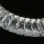 Люстра круглая с прозрачной хрустальной рамкой Maude Crystal Light варинант исполнения - 10 | Loft Concept в Брянске