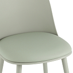 Стул из пластика с мягким сиденьем Froggy варинант исполнения - 6 | Loft Concept в Брянске