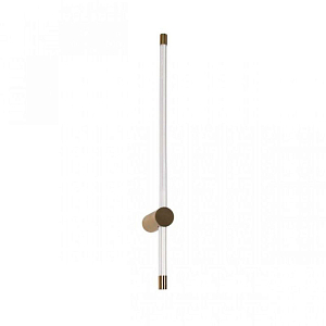 Бра светодиодное Trumpet Tube Gold 83 см