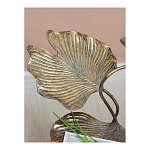 Столик приставной с тремя столешницами Тропические листья Tropical Forest gold варинант исполнения - 6 | Loft Concept в Брянске