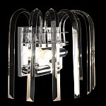 Бра цвета никель с изогнутыми хрустальными элементами Radiant Ribbons варинант исполнения - 5 | Loft Concept в Брянске