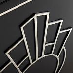 Черный комод в стиле арт-деко Luciano варинант исполнения - 6 | Loft Concept в Брянске