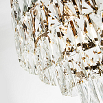 Люстра с прямоугольными хрустальными подвесками Lunet Crystal Rectangulars Chandelier 6 варинант исполнения - 2 | Loft Concept в Брянске