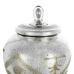 Ваза из стекла с крышкой и декоративными узорами Chinoiserie Ceramics варинант исполнения - 2 | Loft Concept в Брянске