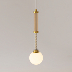 Подвесной светильник со стеклянными вставками Helios варинант исполнения - 2 | Loft Concept в Брянске