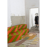 Дизайнерский модульный диван волнистой формы с цветным принтом Poltronova Superonda Sofa варинант исполнения - 30 | Loft Concept в Брянске