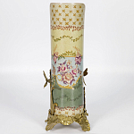 Фарфоровая ваза с бронзовыми элементами Eden Garden варинант исполнения - 3 | Loft Concept в Брянске