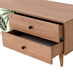 Длинная ТВ-тумба с принтом на ящиках Elise TV Stand варинант исполнения - 4 | Loft Concept в Брянске