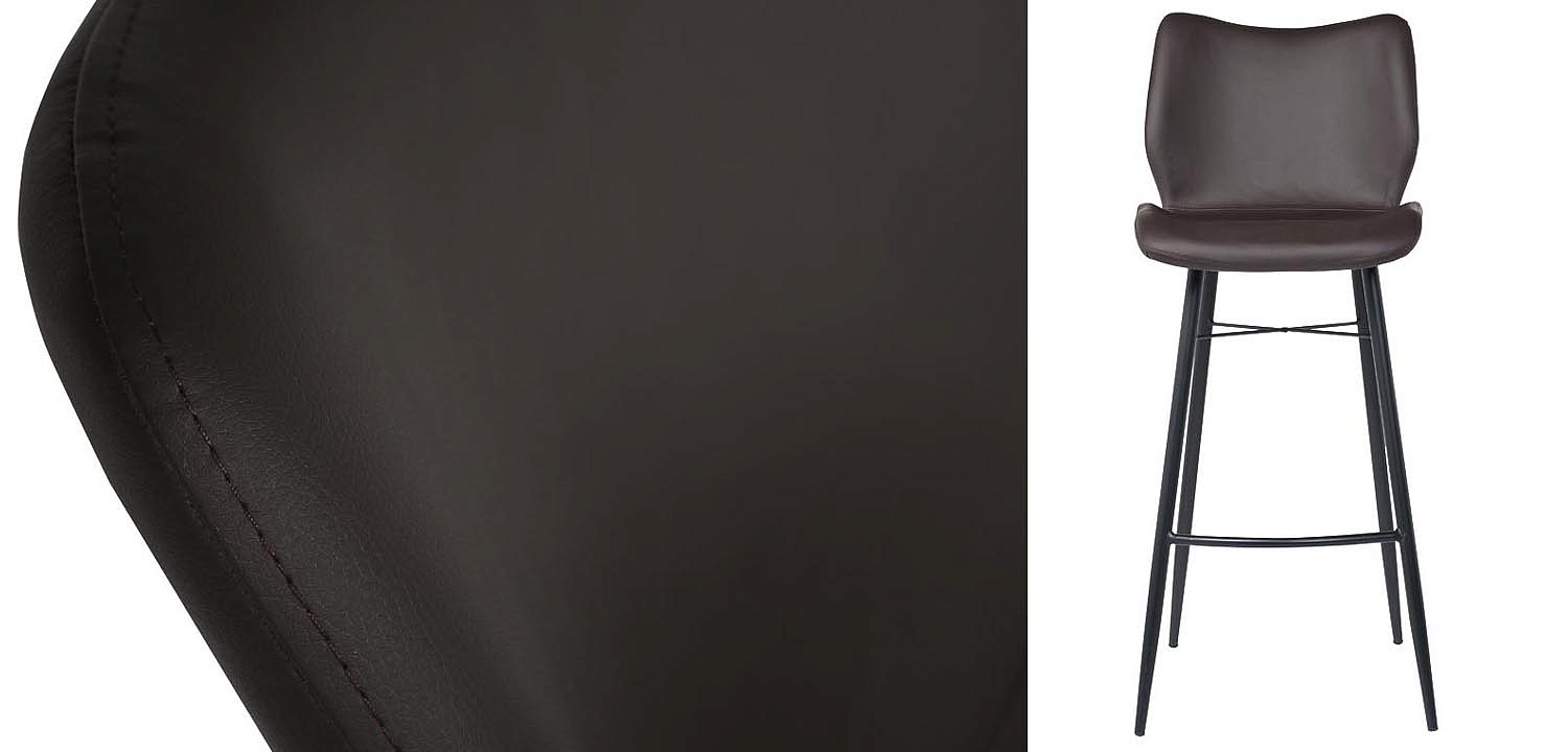 Барный стул Herald Eco Leather Bar Stool Барный стул Herald Eco Leather Bar Stool - Loft-Concept в Брянске