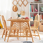 Настенная деревянная раздвижная вешалка Larson Wood Hanger варинант исполнения - 8 | Loft Concept в Брянске