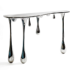 Дизайнерская Консоль Melting Silver Console Zhipeng Tan варинант исполнения - 2 | Loft Concept в Брянске