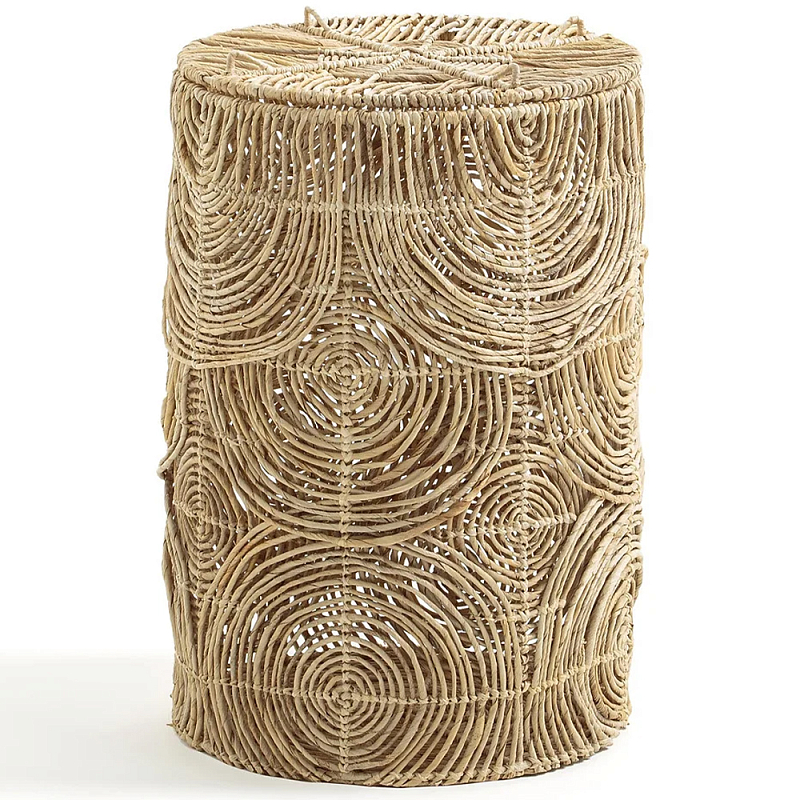 Плетеная корзина для белья Nea Wicker Basket Бежевый Плетеная корзина для белья Nea Wicker Basket Бежевый в Брянске | Loft Concept