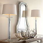 Зеркало в серебристой фигурной раме Silver Reflection варинант исполнения - 2 | Loft Concept в Брянске