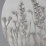 Панно Серые цветы варинант исполнения - 3 | Loft Concept в Брянске