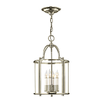 Подвесной светильник с прозрачным стеклянным цилиндрическим плафоном в классическом стиле на цепи Hinkley варинант исполнения - 9 | Loft Concept в Брянске