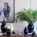 Ваза с крышкой однотонная Высота 48 см Chinoiserie Ceramics варинант исполнения - 4 | Loft Concept в Брянске