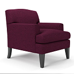 Мебельная ткань Шенилл фиолетовый цвет 138 см T4-27 варинант исполнения - 3 | Loft Concept в Брянске