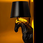 Horse Statue Floor Lamp Большой светильник Черная Лошадь варинант исполнения - 5 | Loft Concept в Брянске