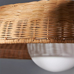 Люстра круглая из ротанга Long Lasting Chandelier варинант исполнения - 3 | Loft Concept в Брянске