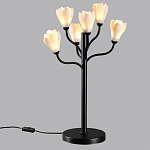 Настольная лампа с ветвями и белыми фарфоровыми цветами Floralis варинант исполнения - 4 | Loft Concept в Брянске