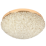 Круглый потолочный светильник с хрустальным декором Vere Crystal Ceiling Lamp 50 варинант исполнения - 1 | Loft Concept в Брянске