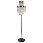 Торшер Хром с каскадом сияющих кристаллов Shining Waterfall варинант исполнения - 1 | Loft Concept в Брянске