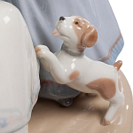 Статуэтка фарфоровая Девочки с собачками Charming Statuette варинант исполнения - 2 | Loft Concept в Брянске