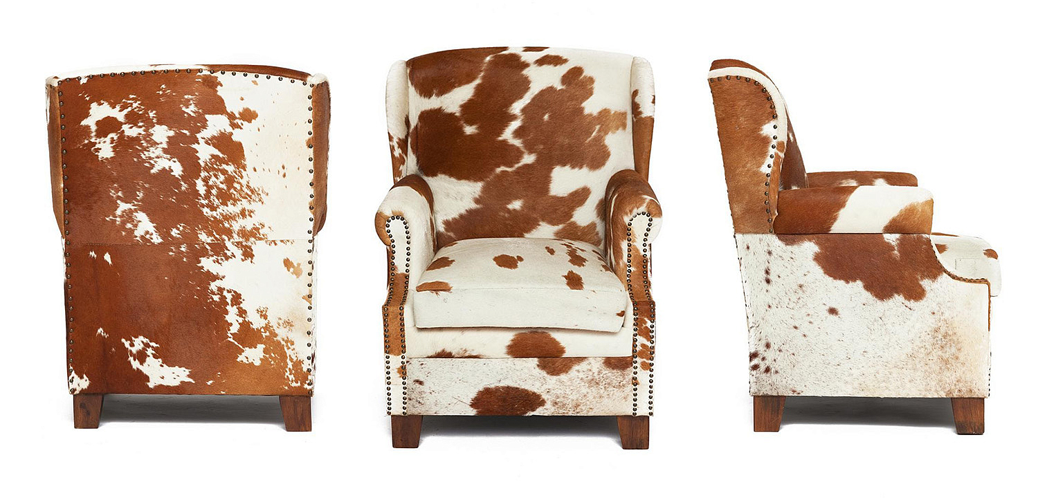 Кресло Cowhide Armchair - Loft-Concept в Брянске