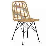 Стул с ротанговым плетением Wicker Stool без подлокотников варинант исполнения - 6 | Loft Concept в Брянске