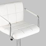 Барный стул с подлокотниками Honory White варинант исполнения - 7 | Loft Concept в Брянске