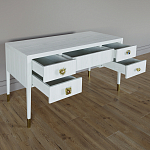 Письменный стол с 4-мя ящиками Elsa Dreams White варинант исполнения - 2 | Loft Concept в Брянске