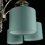 Люстра потолочная Nikoletta с бирюзовым плафоном варинант исполнения - 3 | Loft Concept в Брянске