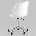Офисный стул на металлическом основании EGGERY White пластик варинант исполнения - 4 | Loft Concept в Брянске