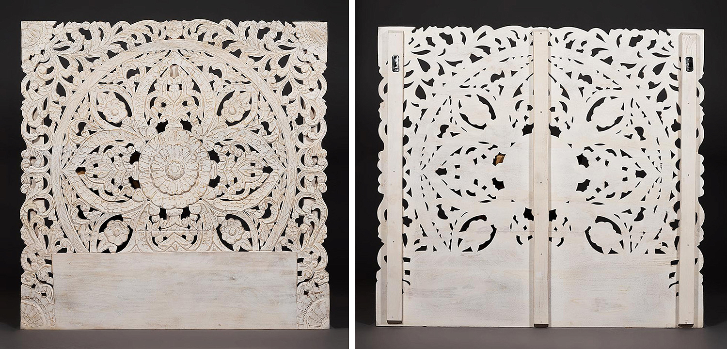 Изголовье-панно Indian antique white Headboard - Loft-Concept в Брянске