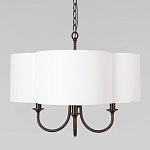 Люстра с белым текстильным абажуром Vitorino  варинант исполнения - 1 | Loft Concept в Брянске