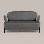 Диван в велюровой обивке серого цвета COLOR BLOCK варинант исполнения - 3 | Loft Concept в Брянске