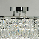 Потолочный светильник круглый с прозрачными подвесками Lunet варинант исполнения - 17 | Loft Concept в Брянске