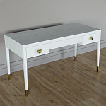Письменный стол Elsa Dreams White Шпон дерево с двумя ящиками варинант исполнения - 2 | Loft Concept в Брянске