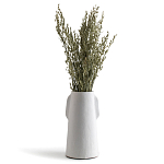 Ваза Serené Ceramic Vase Белая варинант исполнения - 3 | Loft Concept в Брянске