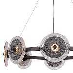 Люстра с плафонами из фактурного двойного стекла Heterochromia варинант исполнения - 6 | Loft Concept в Брянске