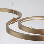 Люстра подвесная светодиодная в виде волнообразной ленты Ribbon Vortex варинант исполнения - 21 | Loft Concept в Брянске