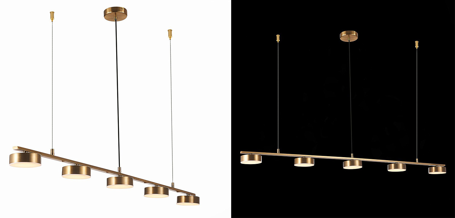 Люстра Five Headlights Linear Chandelier Люстра Five Headlights Linear Chandelier - Loft-Concept в Брянске