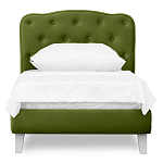 Кровать с мягким изголовьем Luna Palmer Bed варинант исполнения - 5 | Loft Concept в Брянске