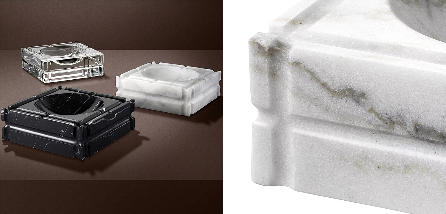 Пепельница Eichholtz Ashtray Nestor White Пепельница Eichholtz Ashtray Nestor White - Loft-Concept в Брянске