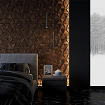 Гипсовая 3D панель с принтографией PM-50 варинант исполнения - 3 | Loft Concept в Брянске