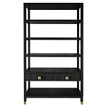 Стеллаж с двумя ящиками Elsa Dreams Black варинант исполнения - 5 | Loft Concept в Брянске