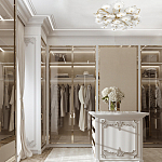 Потолочная люстра круглая ветвистыми бронзовыми элементами и стеклянными рифлеными дисками Textured Glass Chandelier варинант исполнения - 7 | Loft Concept в Брянске