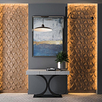 Гипсовая 3D панель с принтографией PM-50 варинант исполнения - 1 | Loft Concept в Брянске