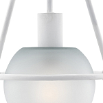 Бра белое с матовым стеклянным плафоном в форме шара White Lighthouse варинант исполнения - 1 | Loft Concept в Брянске