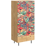 Шкаф с принтом Dominoes варинант исполнения - 1 | Loft Concept в Брянске